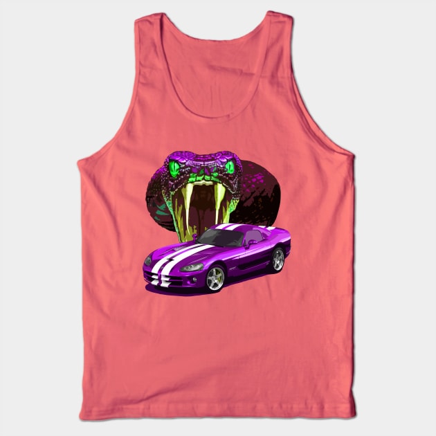 Viper Violet Tank Top by CharlieCreator